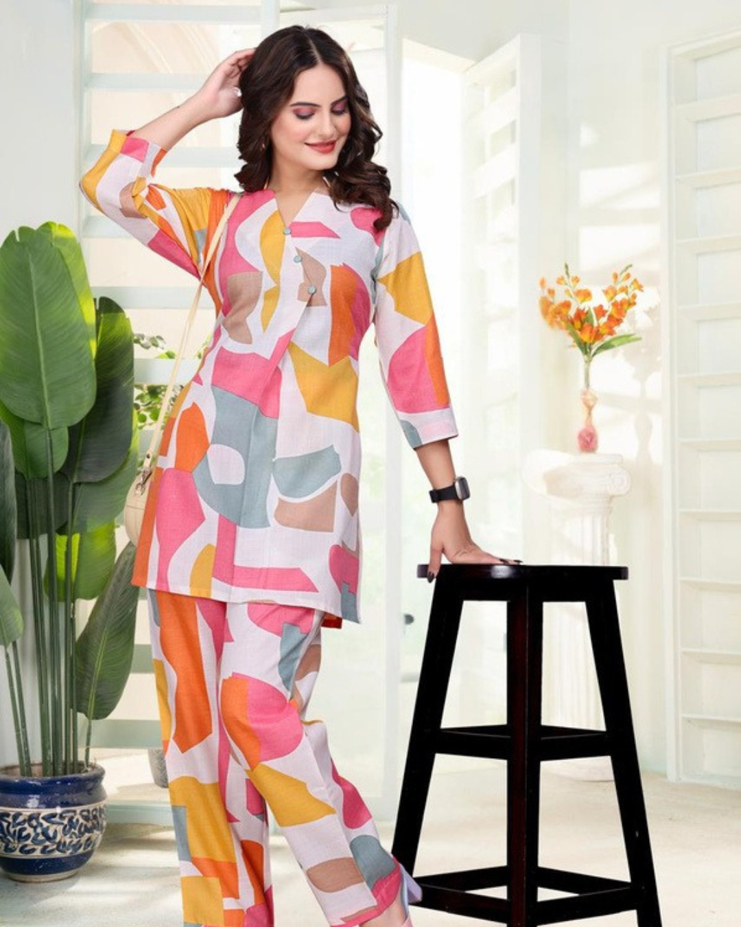 MultiColour Abstract Designer Coordset