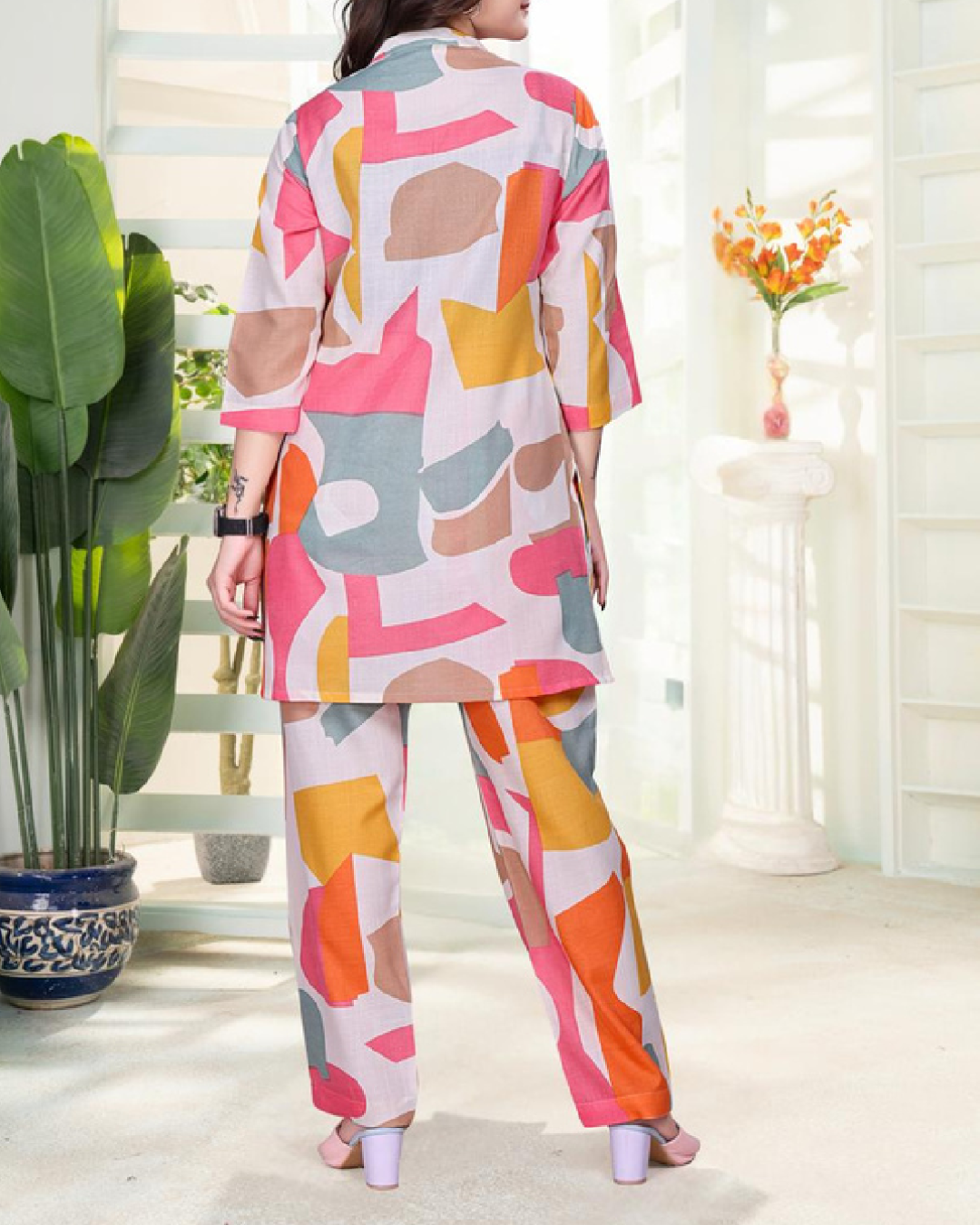 MultiColour Abstract Designer Coordset